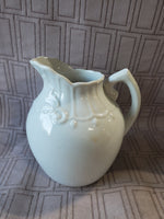 Two's Company White Ceramic Cream Pitcher