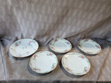 Lot of 5 Floral Plates