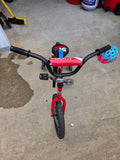 Huffy Rock-It 16 Children's Bicycle w/Training Wheels + Helmet