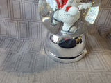 Light Up Snowman Snow Globe WORKS