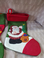 Lot of 3 Christmas Stockings