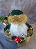 Lighted Santa Tree Topper WORKS