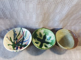 Lot of 3 Assorted Pottery Bowls