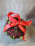 Colonial Williamsburg Boxwood Berry Kissing Ball