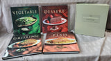 Set of 4 Williams-Sonoma Collection Cookbooks