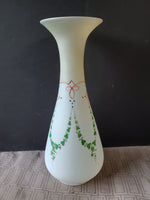 Vintage Satin Glass Vase
