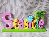 Beach Themed "Seaside" Sign