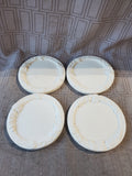 Set of 4 Ceramic Grape Motif Coasters