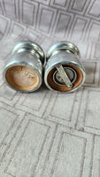 Pewter Salt and Pepper Shakers