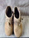 Mossimo Supply Co. Tatyana Taupe Ankle Boots—Women's Size 8.5