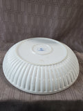White Ceramic Pasta Serving Bowl