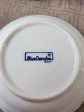 10 Piece Blue Danube Teacup and Saucer Set