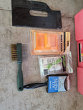 Ace 20" Plastic Tool Box w/A Few Painting Tools