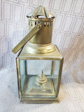 Vintage Brass Oil Wick Lantern