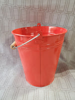 Ikea Red Socker Tin Bucket