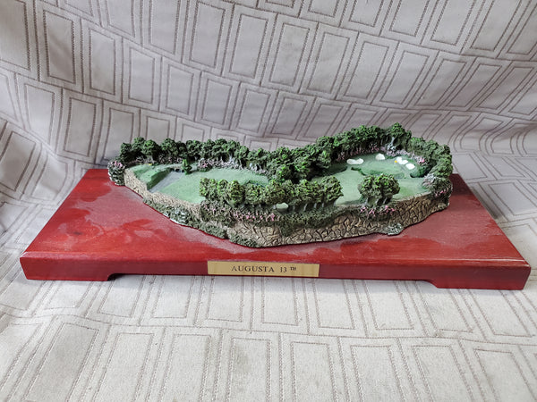Fairway Replicas Augusta 13th Golf Course Desktop Display