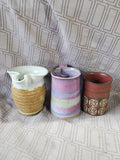 Lot of 3 Pottery Mugs