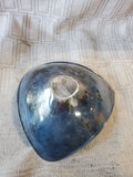 Reed & Barton Silverplate and Orange Enamel Bowl