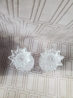 Shannon Crystal Pineapple Salt and Pepper Shaker Set (2 SETS AVAILABLE PRICED INDIVIDUALLY AT $12 EACH)