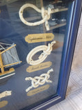 Marine Knots Shadow Box 3D Artwork