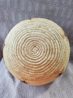 Vintage Zulu Hand Woven Basket
