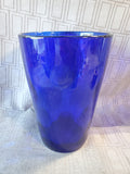 Cobalt Blue Glass Vase