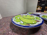 Trio of 9" Decorative Vegetable Themed Plates , Jay Willred for Andrea by Sadek