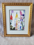 Signed Floral Print by Marcus Thomas