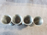 Set of 4 Pewter Pineapple Cordial Cup