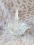 Clear Glass Basket