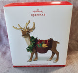 Hallmark Keepsake 2016 "Father Christmas's Reindeer" Figurine