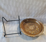 Hand Carved Wooden Plate