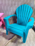 Doll Chair and Picnic Table Lot