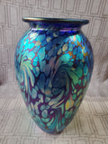 Eickholt Glass Co. Starry Night Vase