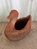 Terracotta Swan Planter
