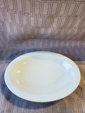 McNicol China Oblong White Serving Bowl