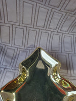 Studio Nova Christmas Shine Gold Toned Ceramic Tree Candy Dish