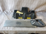 Stanley Mitre Box with Backsaw and Zipties