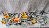 Lot of Cookie Cutters and Molds