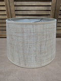 Textured Fabric Lamp Shade, Cream Tone
