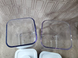 Pair of OXO Plastic Pop Lock Containers