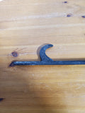 Fire Poker with Brass Horse Head Handle