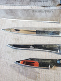 Set of 6 J.A. Henckels International Stainless Eversharp Knives