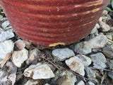 Red Glazed Terracotta Planter Pot