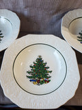 Set of 4 Cuthbertson Original Christmas Tree Bowls