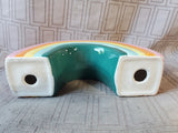 Ceramic Rainbow Figurine