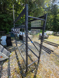 3-Tier Heavyweight Metal Shelving Unit w/Wire Shelves (A)