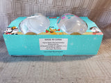 Disney Mickey Mouse Set of 2 Stemless Glasses UNOPENED