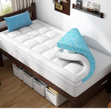 Abene White Twin Size Dual Layer Mattress Topper UNOPENED