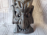 Small Asian Inspired Wooden Face Mask
